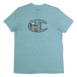 CHAMPION Womens T-Shirt Green M