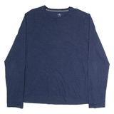 CALVIN KLEIN JEANS Mens T-Shirt Blue Long Sleeve L