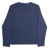 CALVIN KLEIN JEANS Mens T-Shirt Blue Long Sleeve L