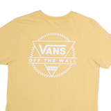 VANS Mens T-Shirt Brown M