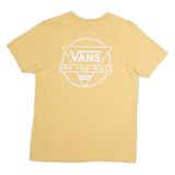 VANS Mens T-Shirt Brown M