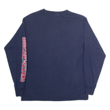 NFL Houston Texans Mens T-Shirt Blue Long Sleeve USA M