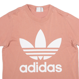 ADIDAS Womens T-Shirt Pink UK 10