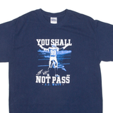 GILDAN NFL J.J. Watt Mens T-Shirt Blue USA M