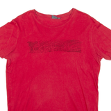 CALVIN KLEIN Mens T-Shirt Red S
