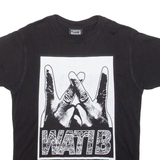 WATI B Mens Band T-Shirt Black S