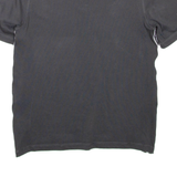 REEBOK Womens T-Shirt Black Crew Neck UK 12