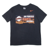 NIKE San Francisco Giants Baseball Mens T-Shirt Black USA L