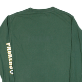 NFL Packers Football Mens T-Shirt Green Long Sleeve USA M