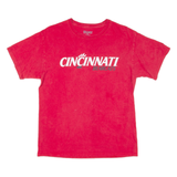 CHAMPION Bearcats Mens T-Shirt Red USA M