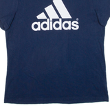 ADIDAS Mens T-Shirt Blue L