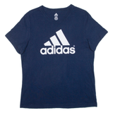 ADIDAS Mens T-Shirt Blue L
