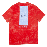 NIKE Mens T-Shirt Red M