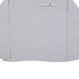 ADIDAS Womens T-Shirt Grey Long Sleeve XL