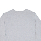 ADIDAS Womens T-Shirt Grey Long Sleeve XL