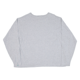 ADIDAS Womens T-Shirt Grey Long Sleeve XL