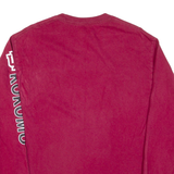 CHAMPION Indiana University Mens T-Shirt Maroon Long Sleeve USA M