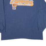 NFL Chicago Bears Mens T-Shirt Blue Long Sleeve USA XL