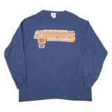 NFL Chicago Bears Mens T-Shirt Blue Long Sleeve USA XL