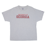 CHAMPION University Of Georgia Mens T-Shirt Grey XL