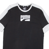 PUMA Mens T-Shirt Black S