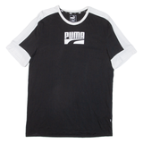 PUMA Mens T-Shirt Black S