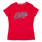 NIKE Slim Fit Tribe Womens T-Shirt Red USA XL