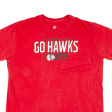 NHL Chicago Black Hawks Mens T-Shirt Red USA XL