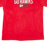 NHL Chicago Black Hawks Mens T-Shirt Red USA XL
