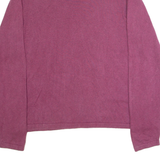 WOOLRICH Womens Jumper Purple Roll Neck Tight Knit XL