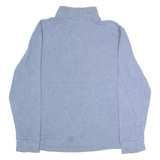 NAUTICA Mens Jumper Blue 1/4 Zip Tight Knit XL