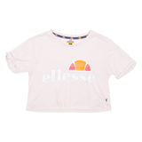 ELLESSE Cropped Womens T-Shirt Pink M