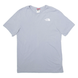 THE NORTH FACE Mens T-Shirt Grey S