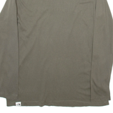 THE NORTH FACE Womens T-Shirt Green Long Sleeve S