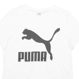 PUMA Womens T-Shirt White L