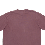 CARHARTT Mens T-Shirt Brown Button Neck 2XL