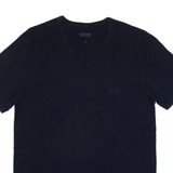 HUGO BOSS Mens T-Shirt Blue M