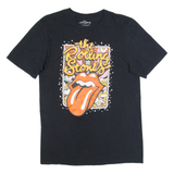 THE ROLLING STONES Mens Band T-Shirt Black M
