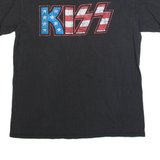KISS Mens Band T-Shirt Black USA M