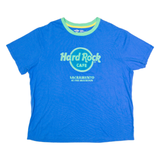 HARD ROCK CAFE Sacramento Mens T-Shirt Blue USA XL