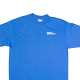 HANES Workwear Mens T-Shirt Blue XL