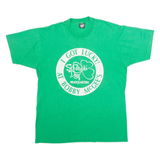 SCREEN STARS BEST St Patrick's Day Mens T-Shirt Green 90s XL