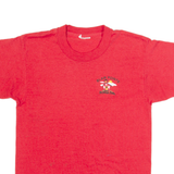 School Days Womens T-Shirt Red 90s XS