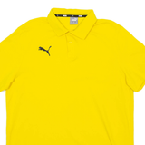 PUMA Mens Polo Shirt Yellow XL