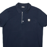 DKNY Mens Polo Shirt Blue XL