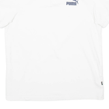 PUMA Mens Polo Shirt White M