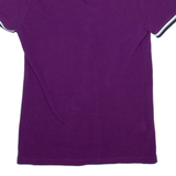 LACOSTE Mens Polo Shirt Purple S