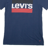 LEVI'S Mens T-Shirt Blue S