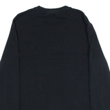 FILA Mens T-Shirt Black Long Sleeve S