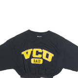 CHAMPION Womens T-Shirt Black L